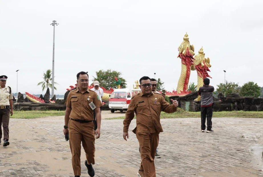 Pulau Kumala Tawarkan Wajah Baru Lewat Sepeda Wisata dan Taman Patung Naga